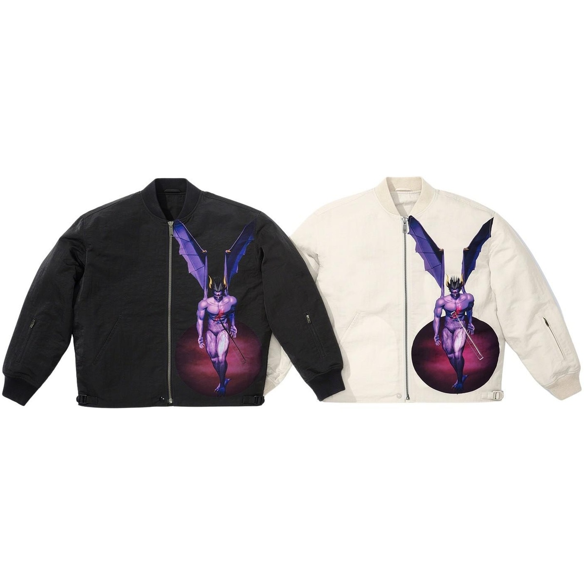 supreme TEKKEN™ Nylon Bomber Jacket ブラック Supreme®/Yohji Yamamoto® TEKKEN™ Nylon Bomber Jacket - Supreme