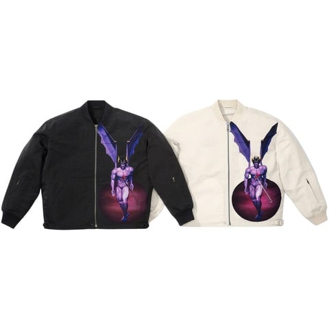 Supreme Cold Weather Bomber M ブラック Supreme Bomber Jacket Black Leather Jacket Beast Supreme Bomber