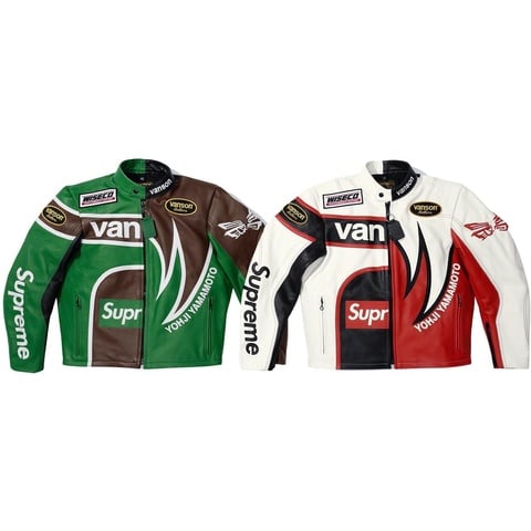 Supreme®/Yohji Yamamoto®/Vanson Leathers® Split Jacket - Supreme