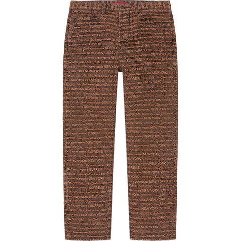 Multi Type Jacquard Regular Jean - Supreme