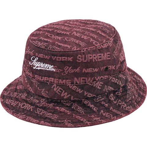 Supreme Multi Type Jacquard Denim Crusher - Purple