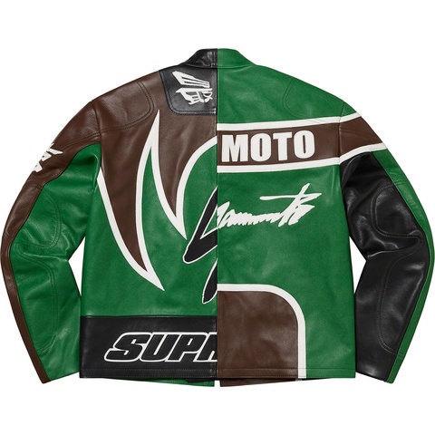Supreme Supreme®/Yohji Yamamoto®/Vanson Leathers® Split Jacket - Green