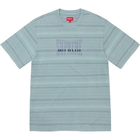 Supreme Inverted Stripe S/S Top - Light Blue