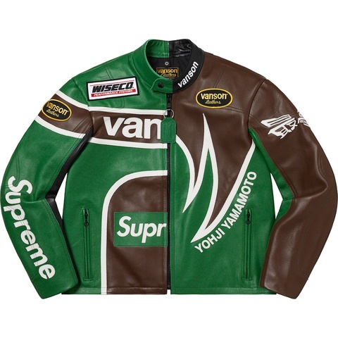 Supreme®/Yohji Yamamoto®/Vanson Leathers® Split Jacket - Supreme
