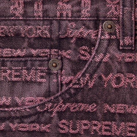 Multi Type Jacquard Regular Jean - Supreme