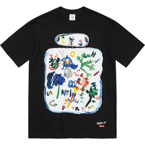 Supreme Supreme®/Yohji Yamamoto® Paint Tee - Black