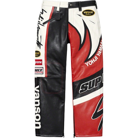 Supreme Supreme®/Yohji Yamamoto®/Vanson Leathers® Split Pant - White