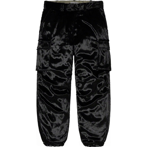 Supreme Supreme®/Yohji Yamamoto® Faux Fur Cargo Pant - Black