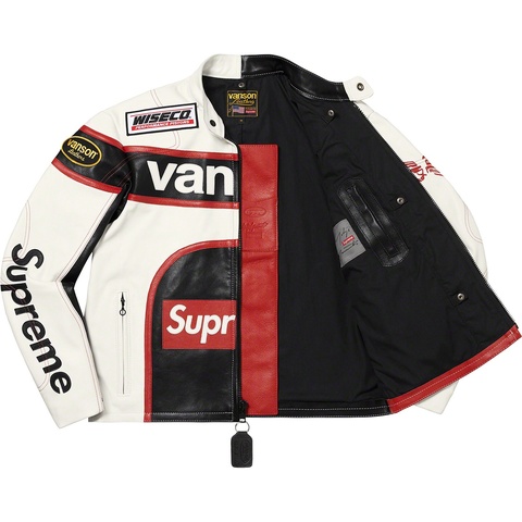 Supreme Supreme®/Yohji Yamamoto®/Vanson Leathers® Split Jacket - White