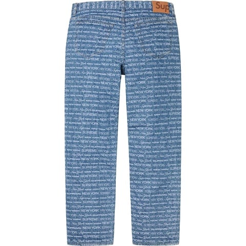 ひ*ろ様 Supreme Multi Type Jacquard Regular Multi Type Jacquard Regular Jean - Supreme