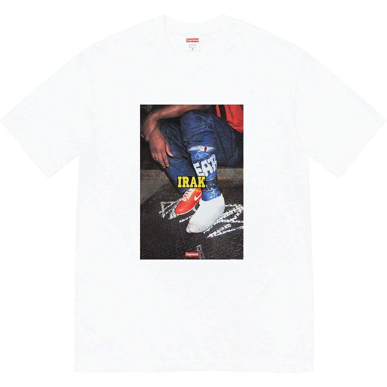 Supreme Supreme IRAK Cast Tee (FW22) - White - $44