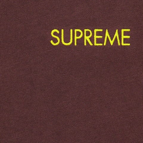 Supreme Washed Capital S/S Top - Brown