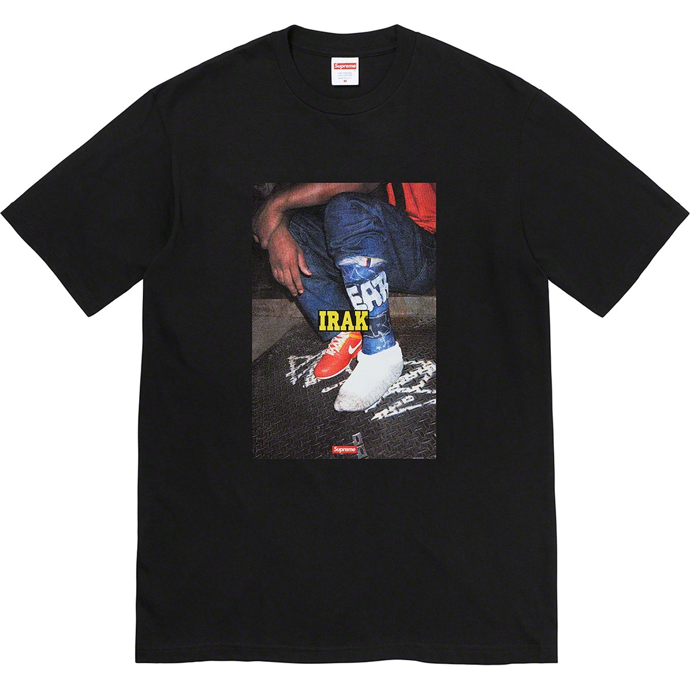 Supreme Supreme IRAK Cast Tee (FW22) - Black - $44