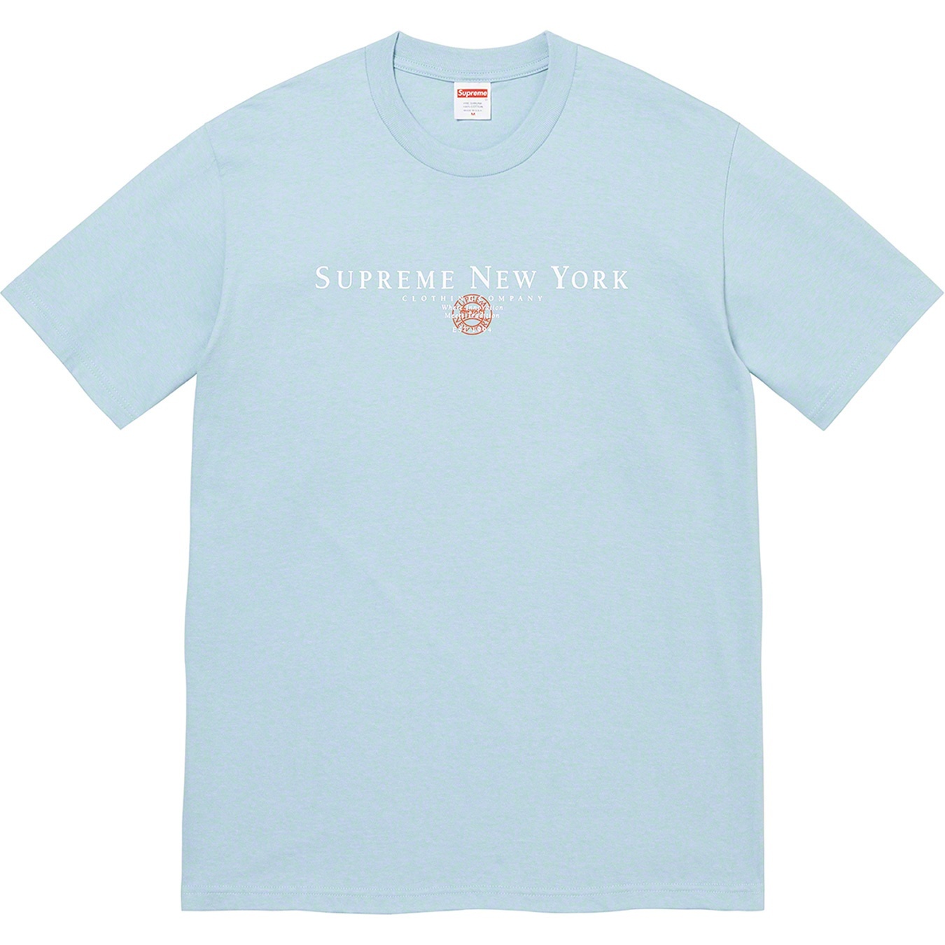 Supreme Tradition Tee (FW22) - Dusty Blue - $40
