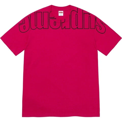 Supreme Upside Down Tee - Magenta
