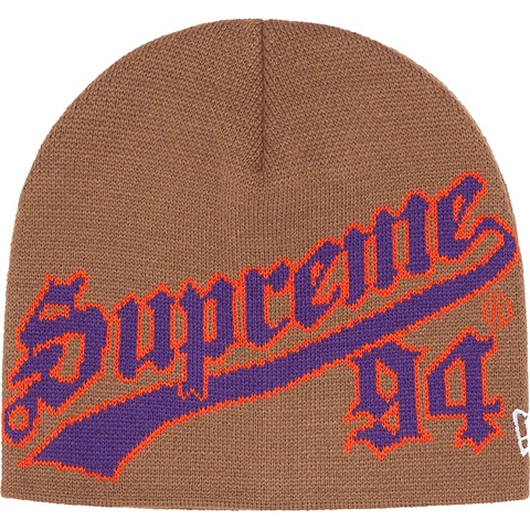 K*n様 SUPREME New Era® Script Beanie Fall/Winter 2024 Preview – Supreme