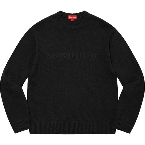 Embossed Sweater - fall/winter 2022 - Supreme