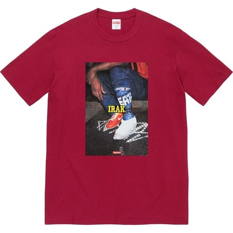 Supreme Supreme/IRAK Cast Tee - Cardinal