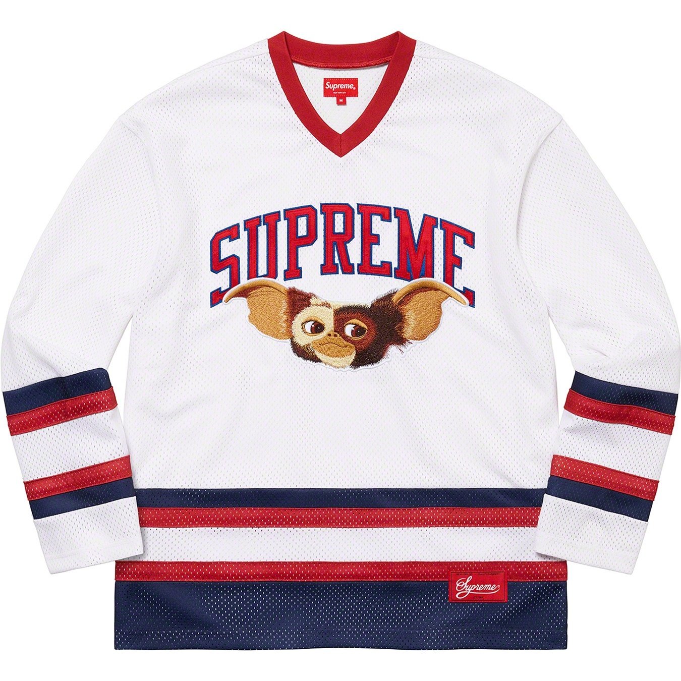 Supreme Gremlins Hockey Jersey (FW22) - White - $148
