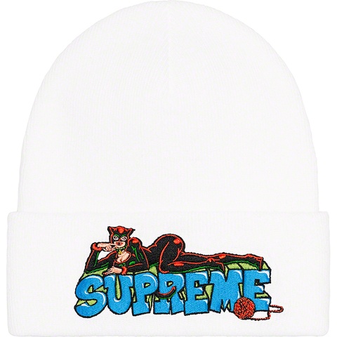 Supreme Catwoman Beanie - White