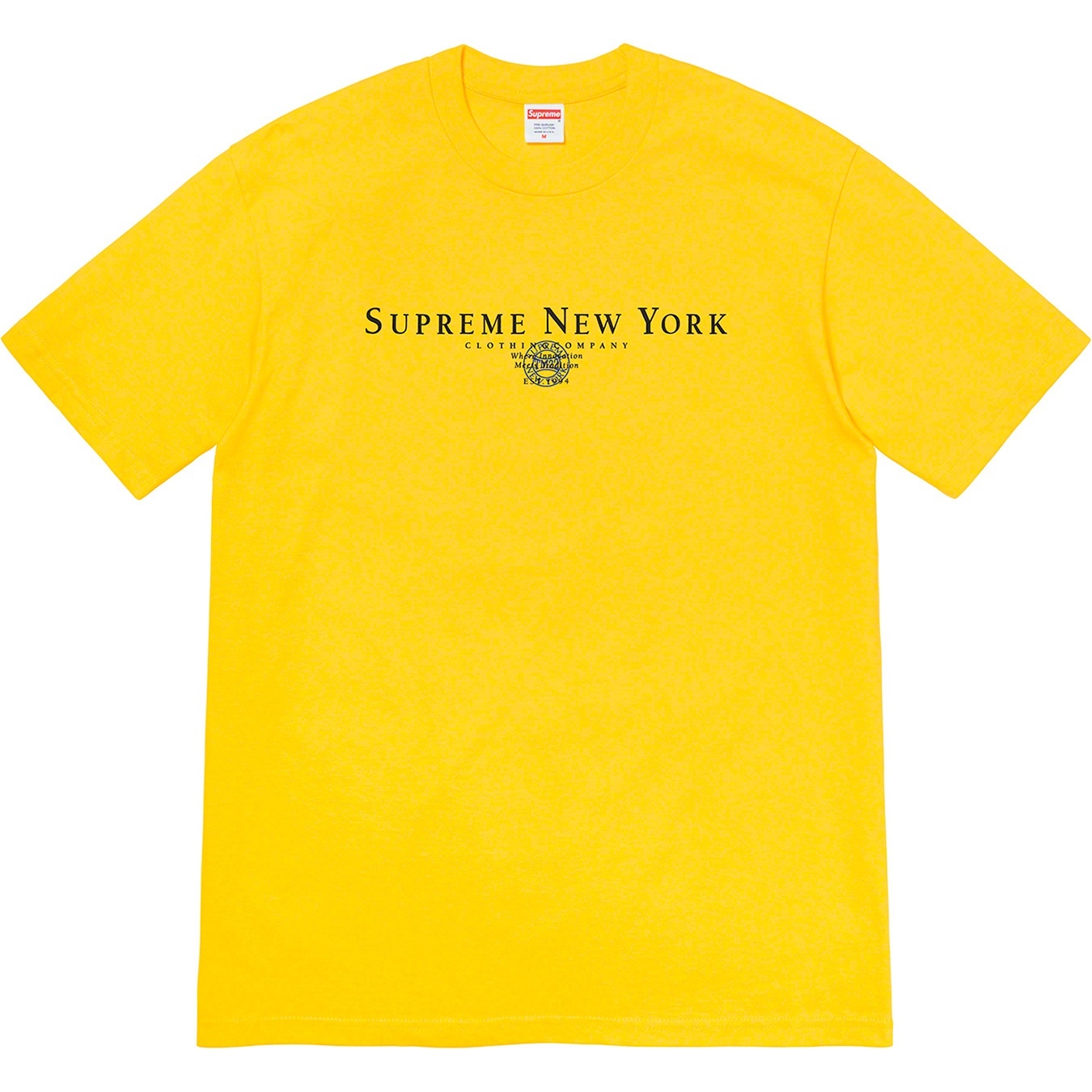 Supreme Tradition Tee (FW22) - Yellow - $40