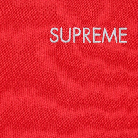 Supreme Washed Capital S/S Top - Red