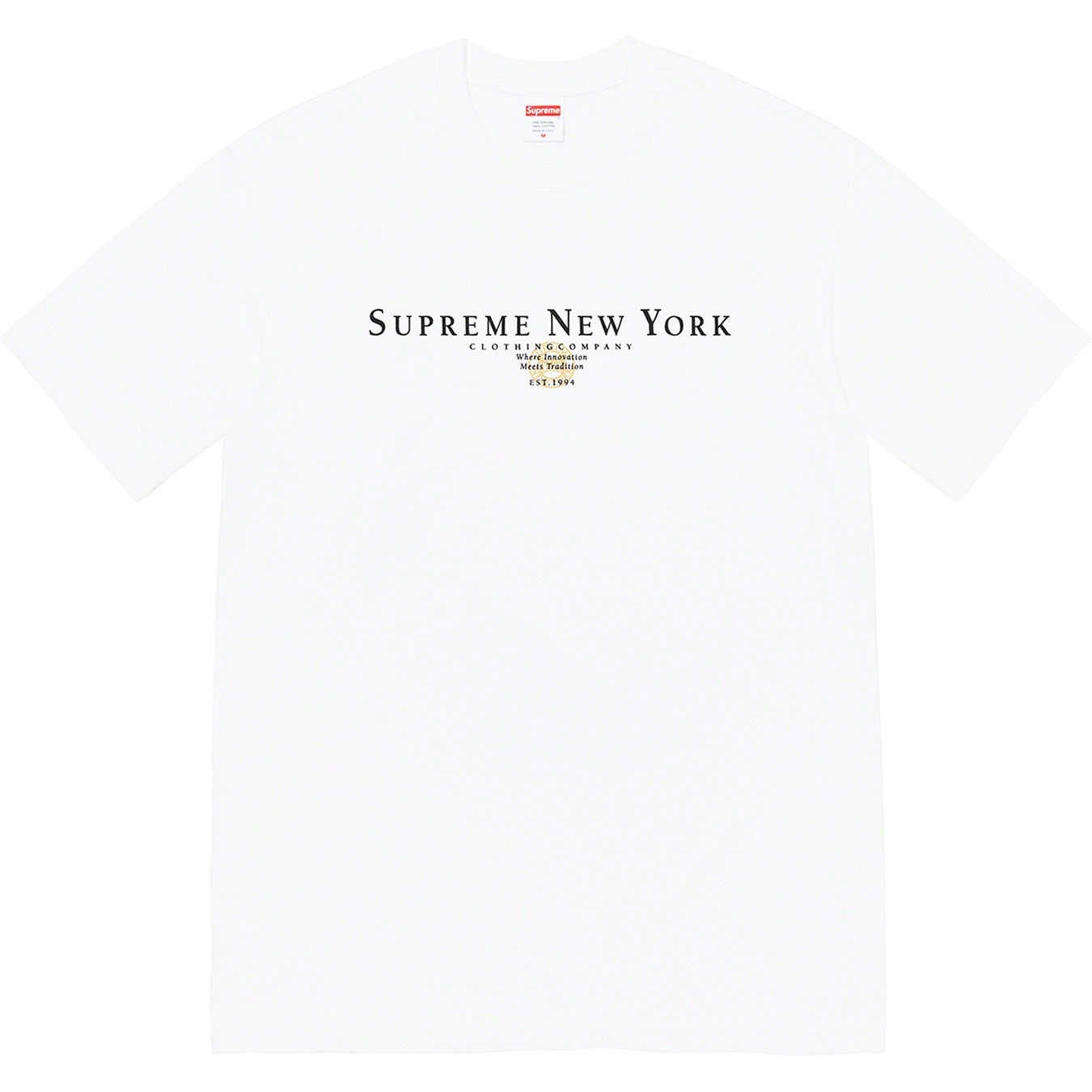 Supreme Tradition Tee (FW22) - White - $40