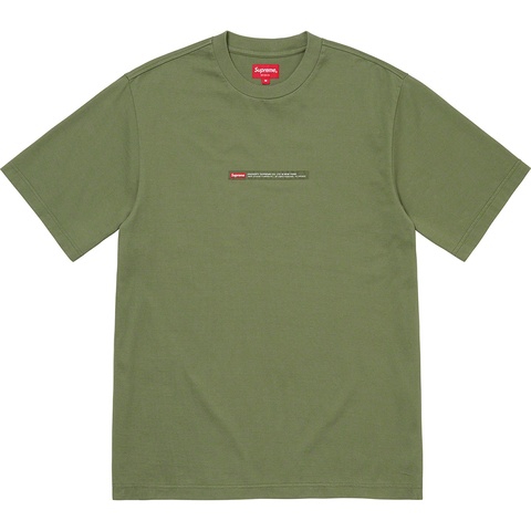 M Supreme Property Label S/S Top Tシャツ Property Label S/S Top - fall/winter 2022 - Supreme