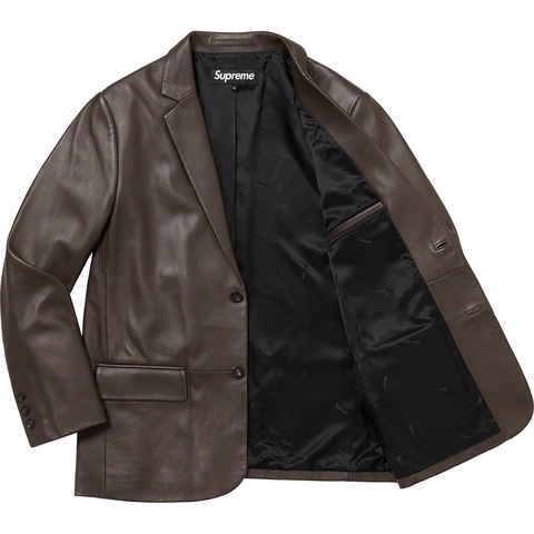 Leather Blazer - fall/winter 2022 - Supreme
