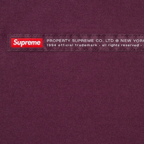 Supreme Property Label S/S Top - Eggplant