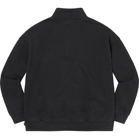 Supreme Field Pullover ブラック M Washed Half Zip Pullover - fall/winter 2022 - Supreme