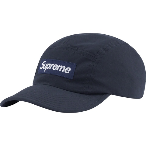 Supreme Ventilé ネイビー/ホワイト キャップ Ventile® Camp Cap - spring/summer 2025 - Supreme