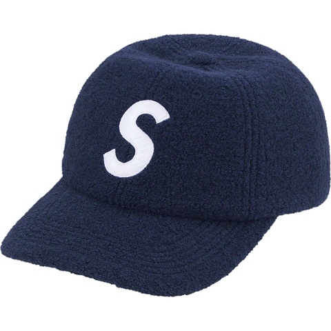 Supreme Boiled Wool S Logo 6-Panel - Navy