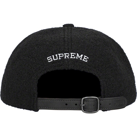 Supreme Boiled Wool S Logo 6-Panel - Black
