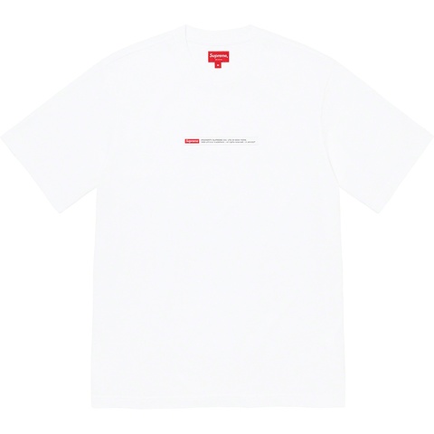 Property Label S/S Top - fall/winter 2022 - Supreme