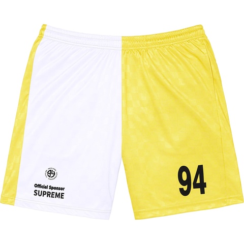 Supreme Split Soccer Short - White