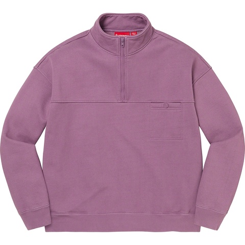 Washed Half Zip Pullover - fall/winter 2022 - Supreme