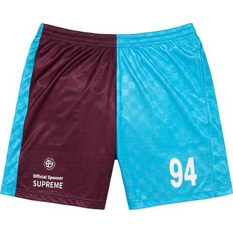 Supreme Split Soccer Short - Burgundy