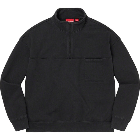 Washed Half Zip Pullover - fall/winter 2022 - Supreme