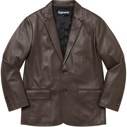 Leather Blazer - fall/winter 2022 - Supreme