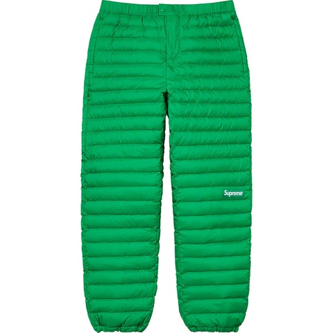 Supreme Micro Down Pant - Green