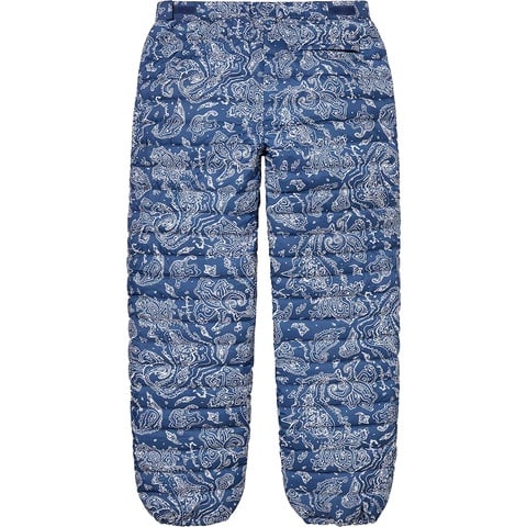 supreme micro down pants size L 長ズボン 総柄 Micro Down Pant - fall/winter 2022 - Supreme