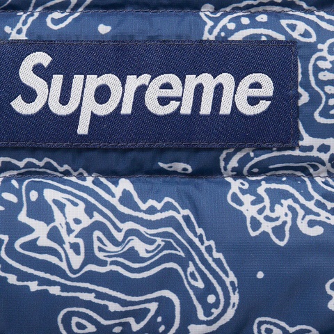 Supreme Micro Down Pant - Blue Paisley