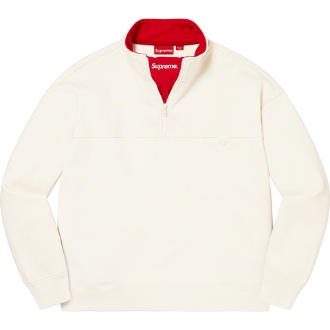 Washed Half Zip Pullover - fall/winter 2022 - Supreme