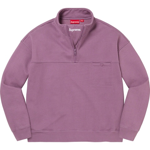 Washed Half Zip Pullover - fall/winter 2022 - Supreme
