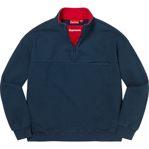 Washed Half Zip Pullover - fall/winter 2022 - Supreme