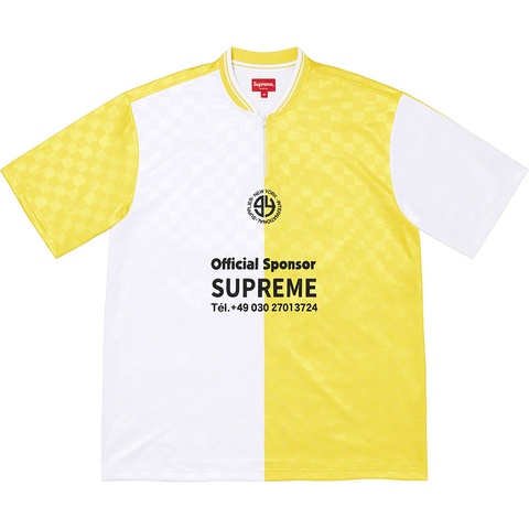 Supreme Split Soccer Jersey - White