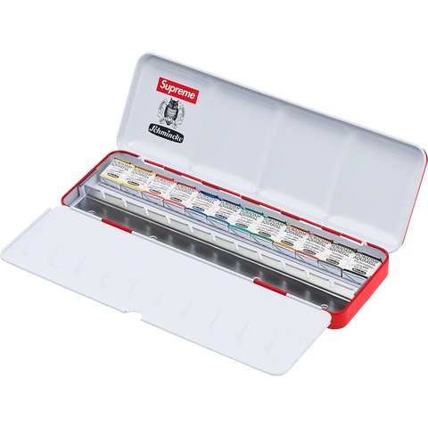 Supreme Supreme®/Schmincke 12-Color Watercolor Set - Red