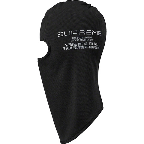 Supreme Field Gear Lightweight Balaclava - Black