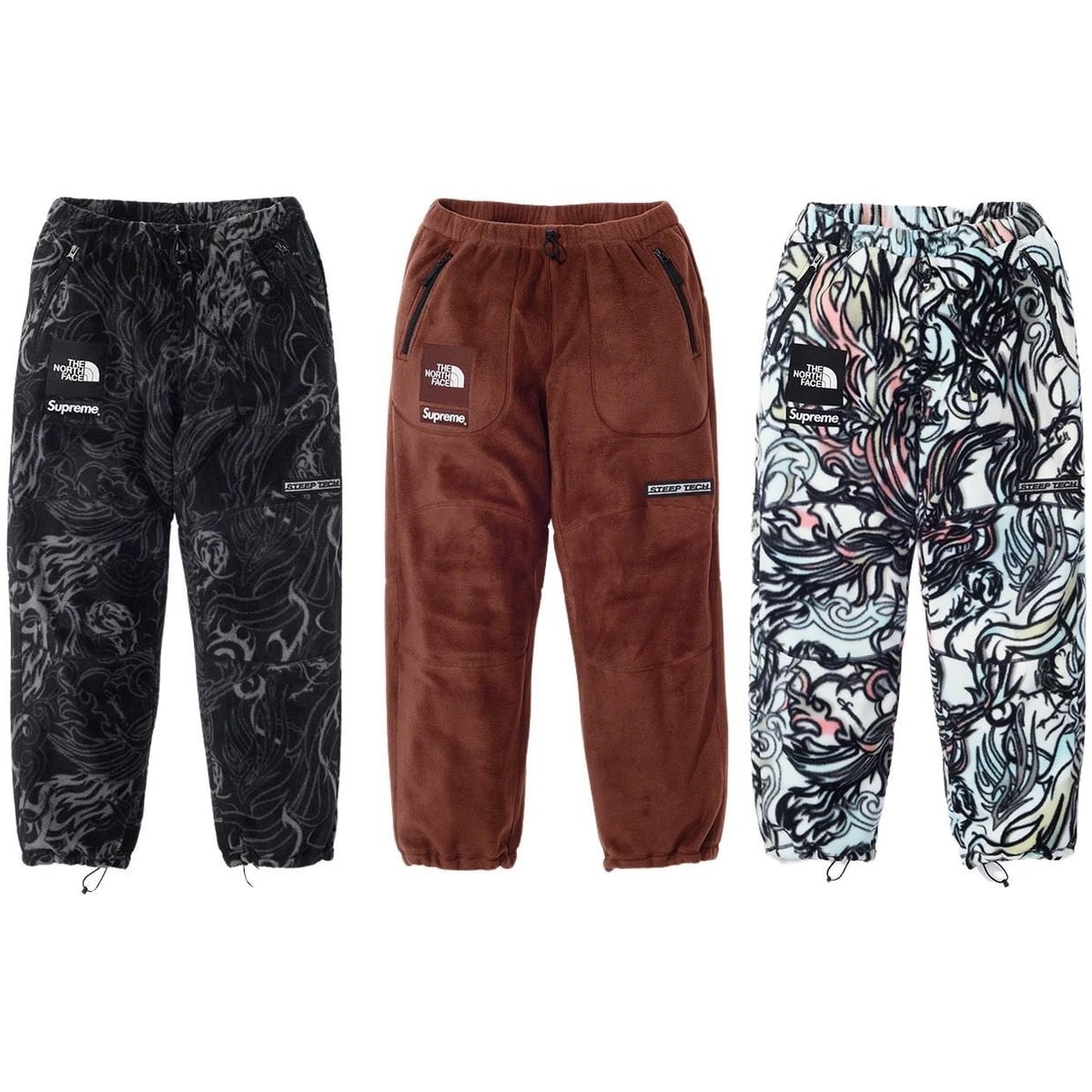 Supreme®/The North Face® Steep Tech Fleece Pant - SupremeCommunity